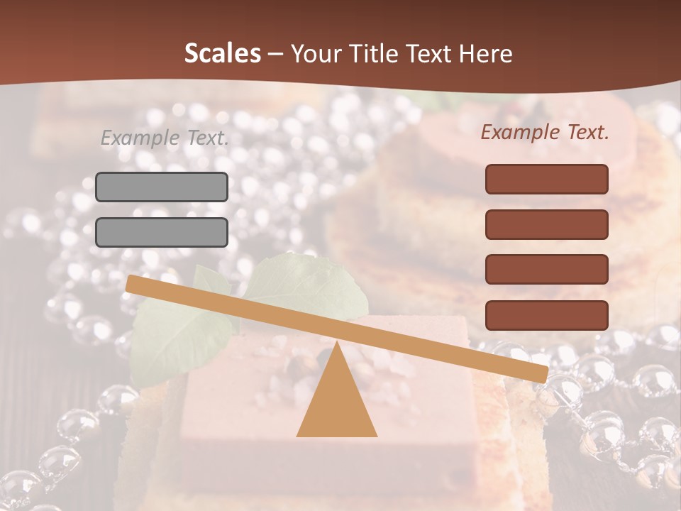 Culinaire Gastronomie Foie Gras PowerPoint Template