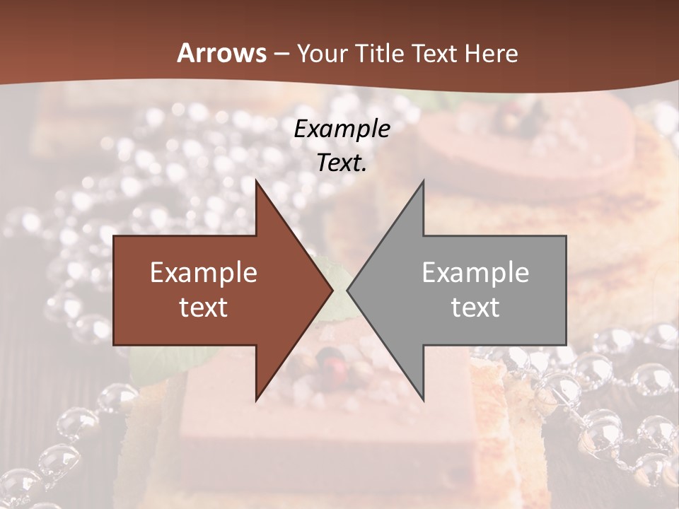 Culinaire Gastronomie Foie Gras PowerPoint Template