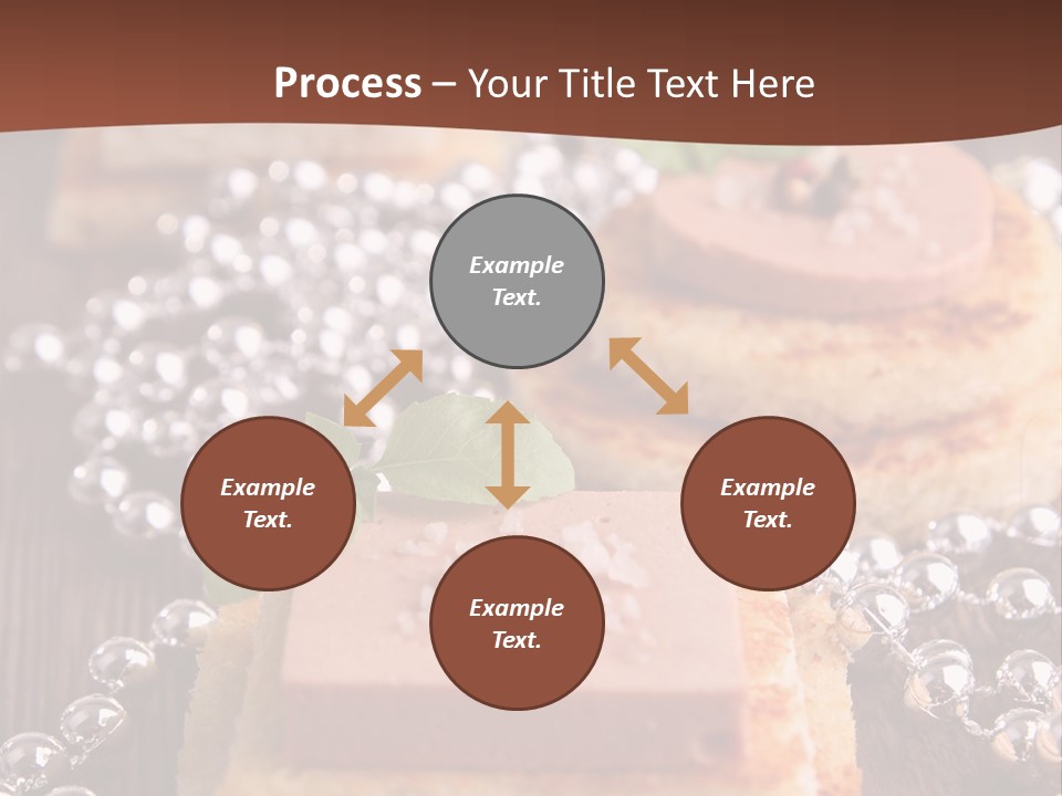 Culinaire Gastronomie Foie Gras PowerPoint Template