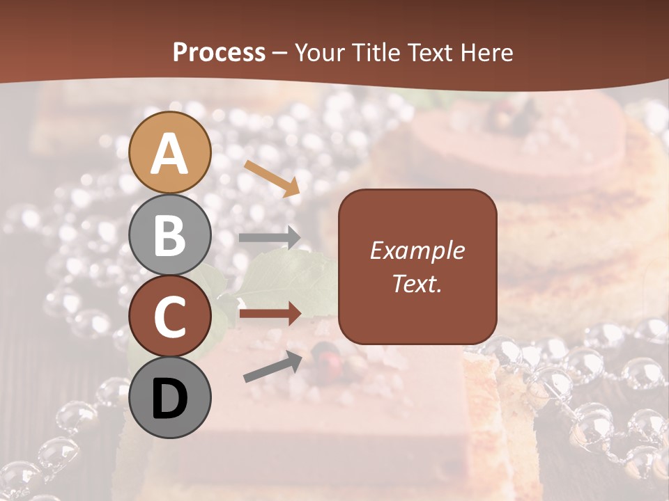 Culinaire Gastronomie Foie Gras PowerPoint Template