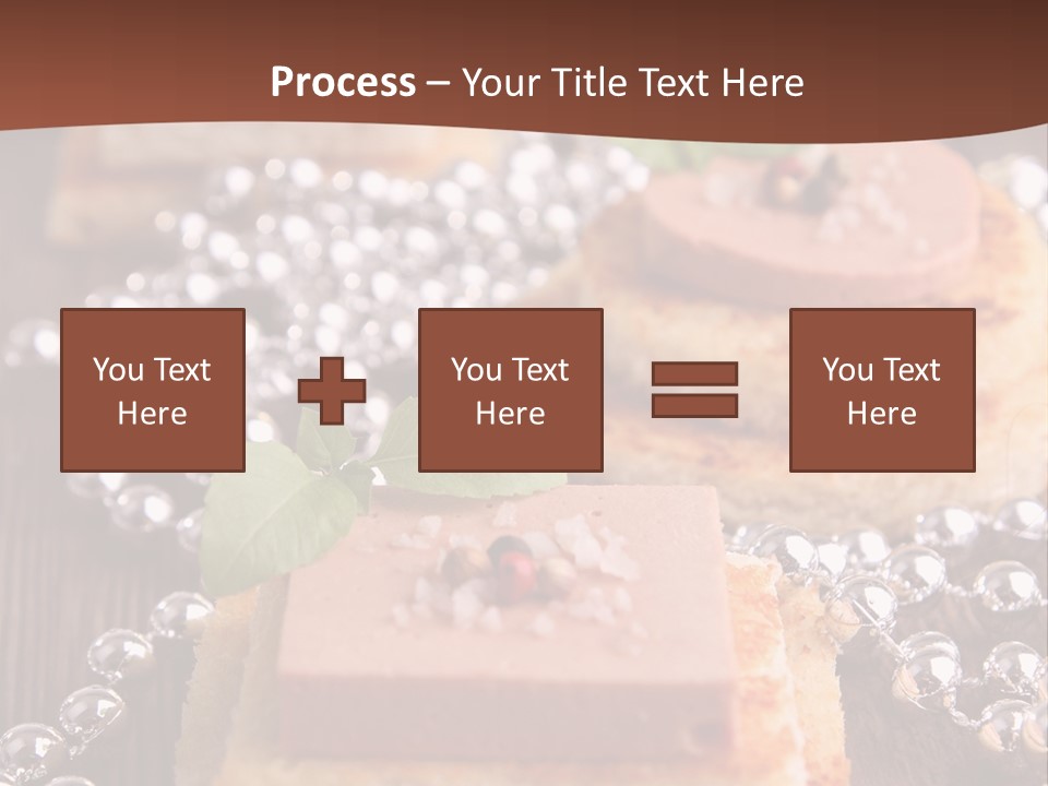 Culinaire Gastronomie Foie Gras PowerPoint Template