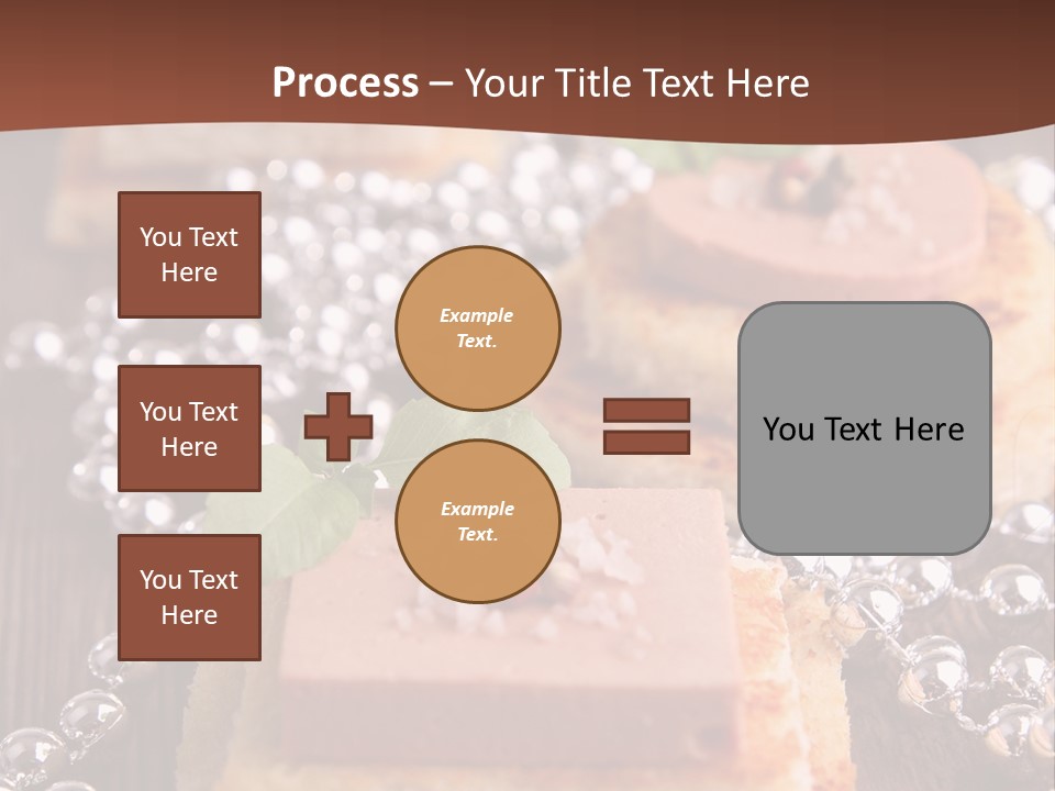 Culinaire Gastronomie Foie Gras PowerPoint Template