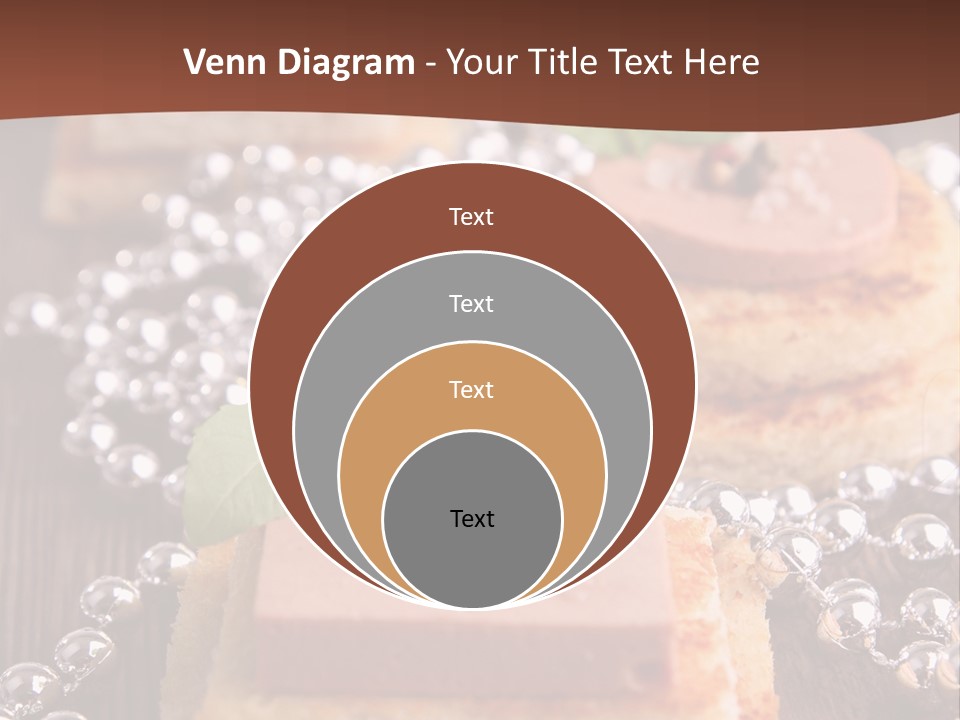 Culinaire Gastronomie Foie Gras PowerPoint Template