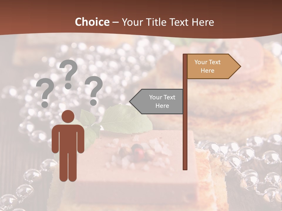 Culinaire Gastronomie Foie Gras PowerPoint Template