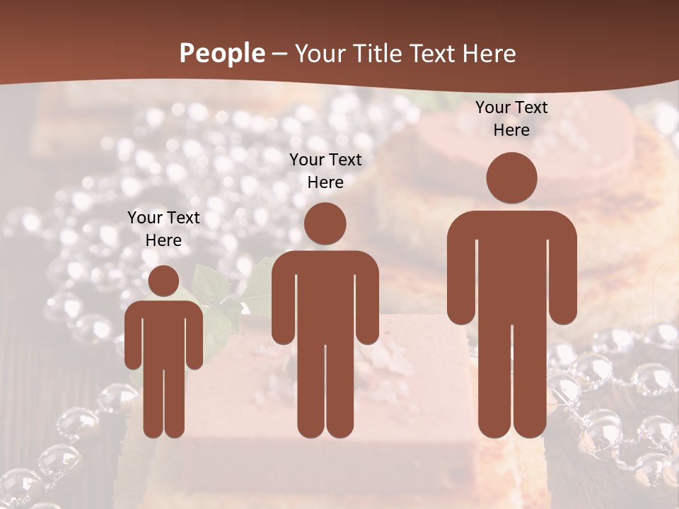 Culinaire Gastronomie Foie Gras PowerPoint Template