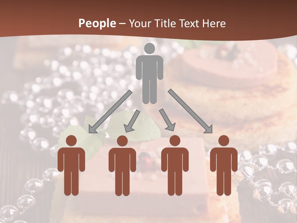 Culinaire Gastronomie Foie Gras PowerPoint Template