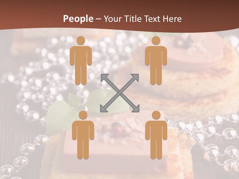 Culinaire Gastronomie Foie Gras PowerPoint Template