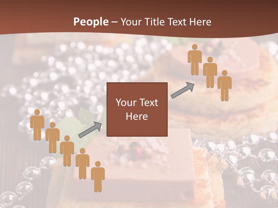 Culinaire Gastronomie Foie Gras PowerPoint Template