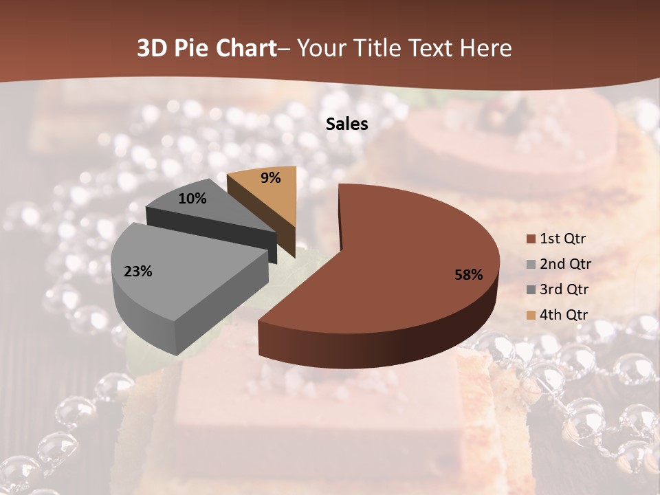 Culinaire Gastronomie Foie Gras PowerPoint Template