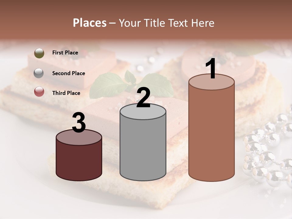 Buffet Christmas Restaurant PowerPoint Template