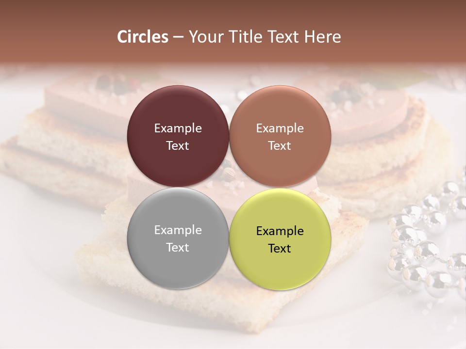 Buffet Christmas Restaurant PowerPoint Template