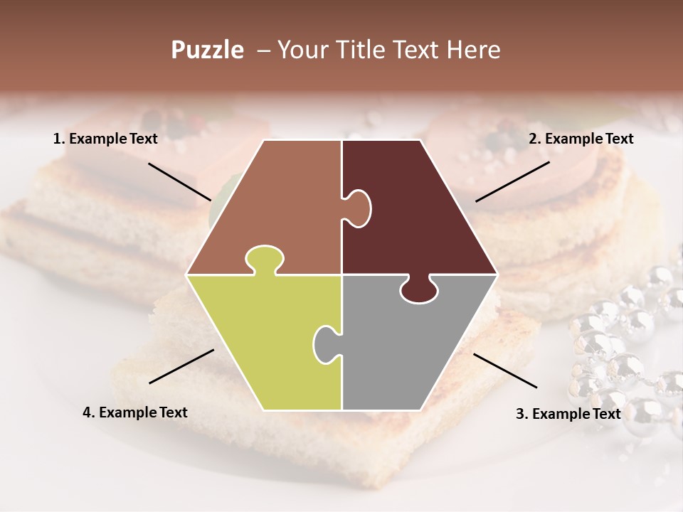 Buffet Christmas Restaurant PowerPoint Template