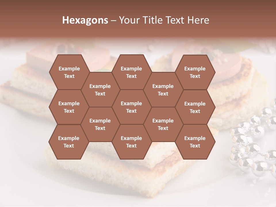 Buffet Christmas Restaurant PowerPoint Template