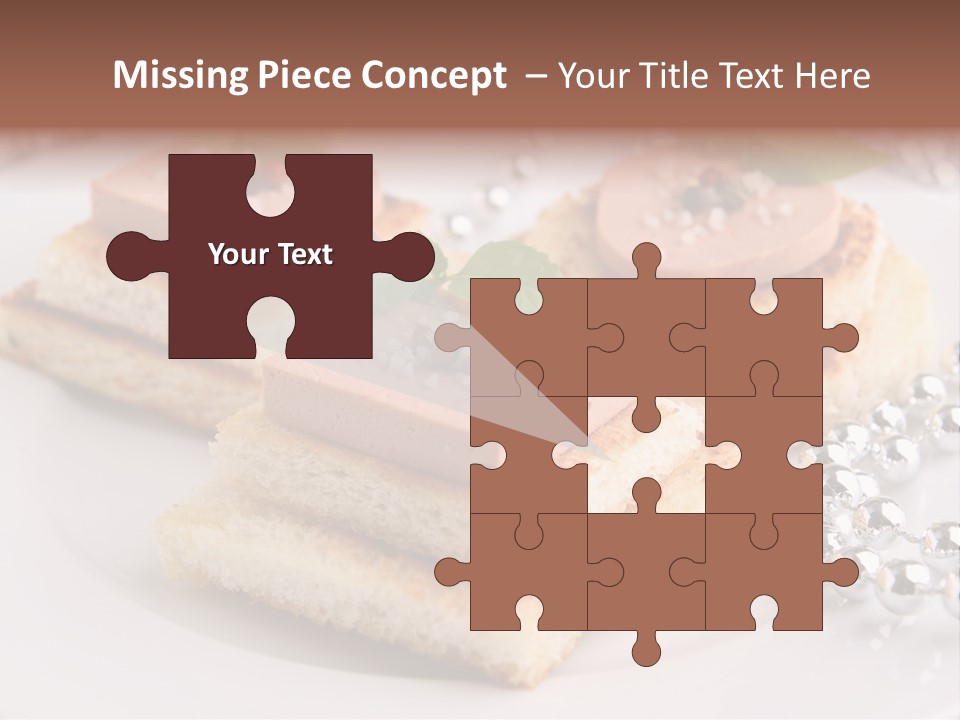 Buffet Christmas Restaurant PowerPoint Template