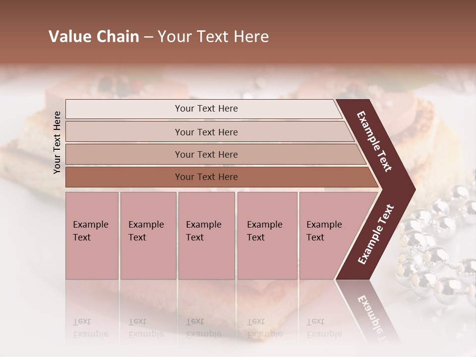 Buffet Christmas Restaurant PowerPoint Template