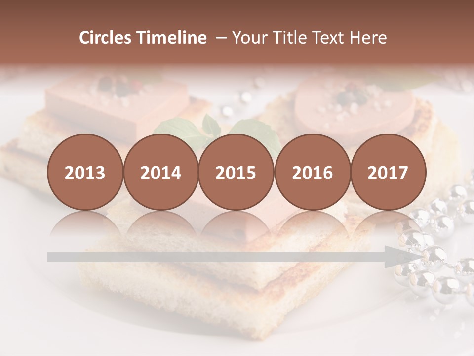 Buffet Christmas Restaurant PowerPoint Template