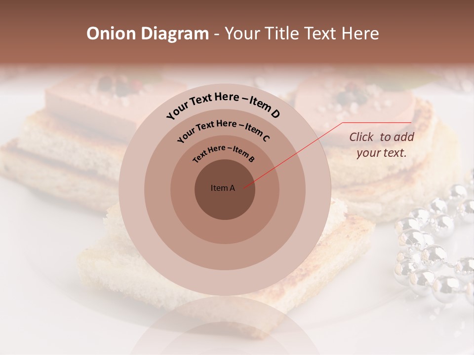 Buffet Christmas Restaurant PowerPoint Template
