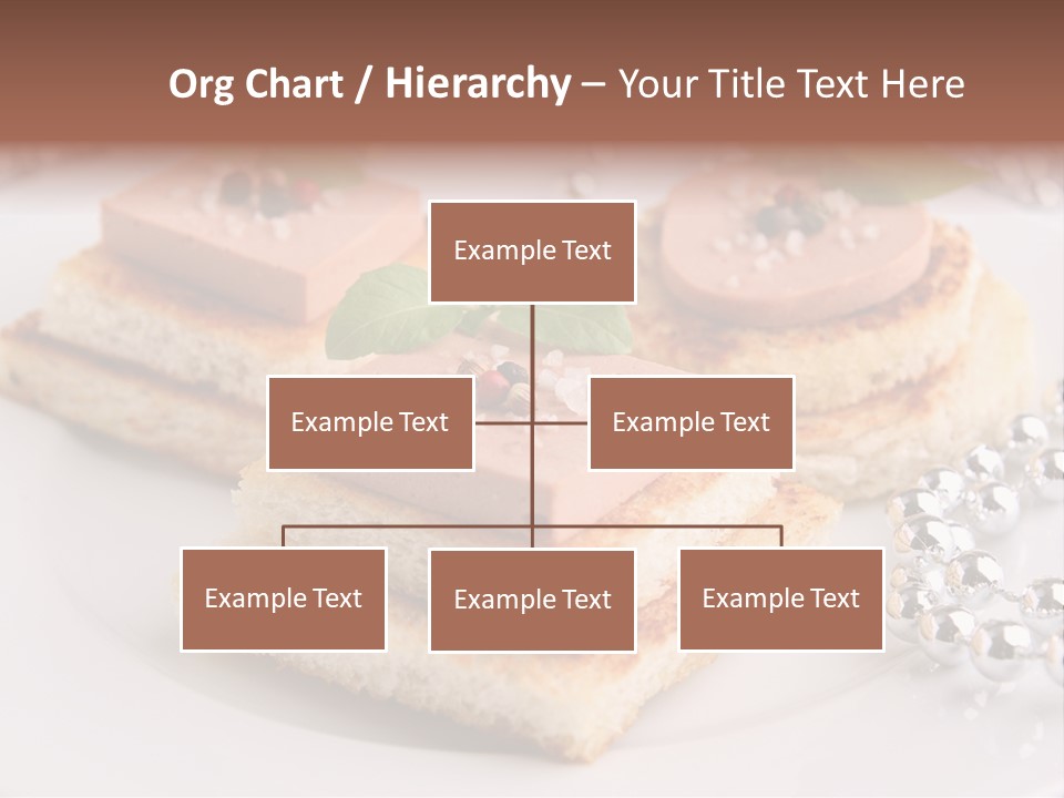 Buffet Christmas Restaurant PowerPoint Template