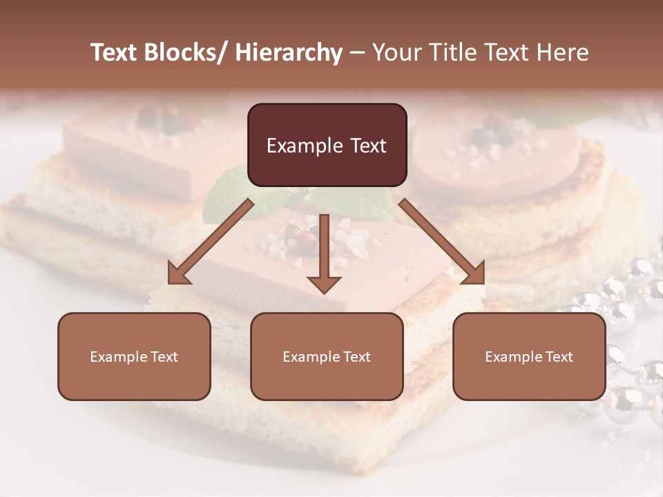 Buffet Christmas Restaurant PowerPoint Template