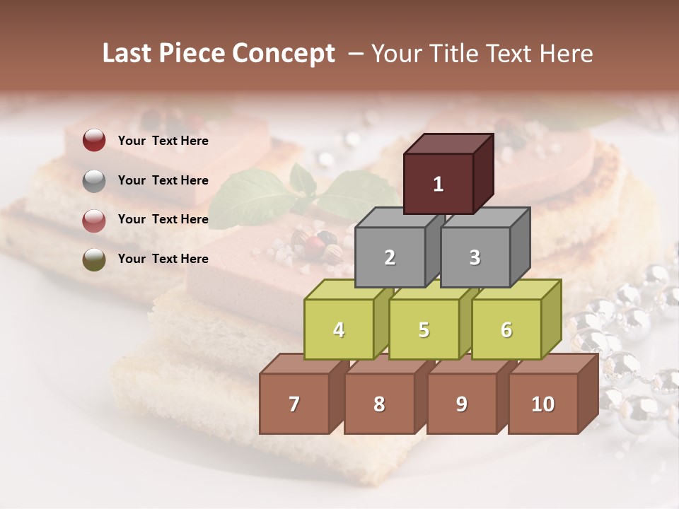 Buffet Christmas Restaurant PowerPoint Template