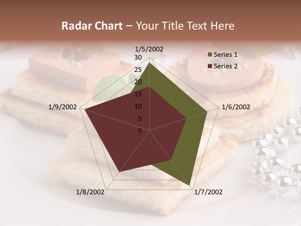 Buffet Christmas Restaurant PowerPoint Template