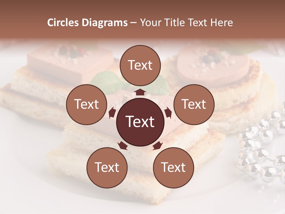 Buffet Christmas Restaurant PowerPoint Template