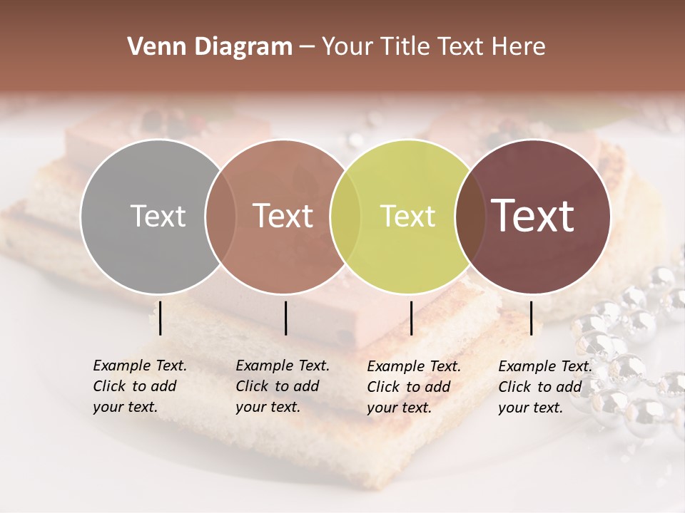 Buffet Christmas Restaurant PowerPoint Template