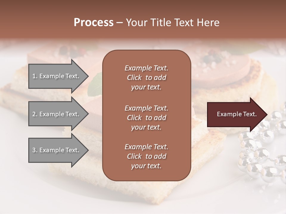Buffet Christmas Restaurant PowerPoint Template