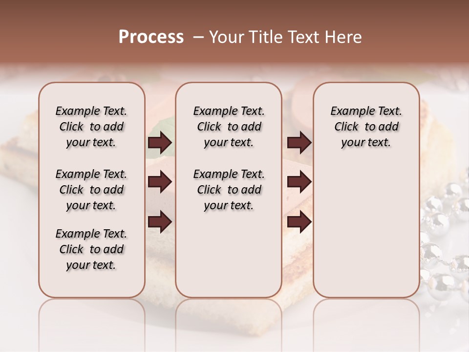 Buffet Christmas Restaurant PowerPoint Template