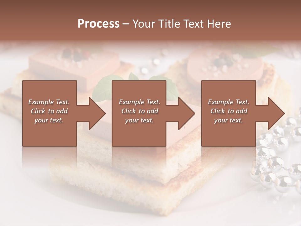 Buffet Christmas Restaurant PowerPoint Template