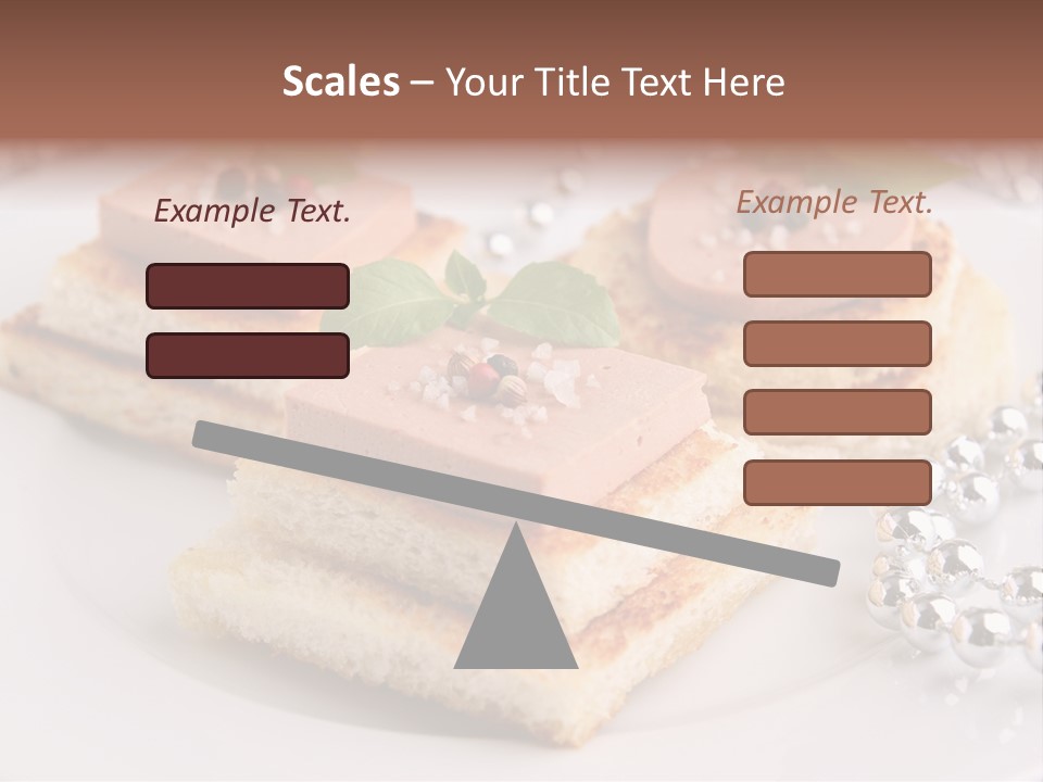 Buffet Christmas Restaurant PowerPoint Template