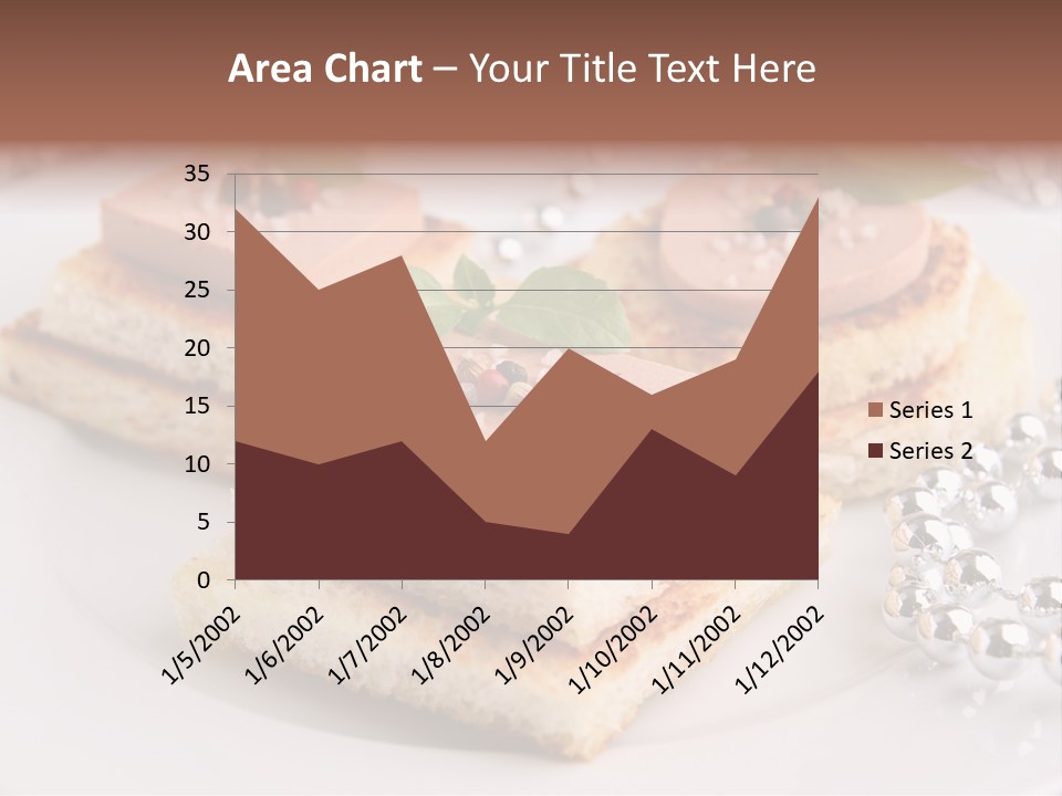 Buffet Christmas Restaurant PowerPoint Template
