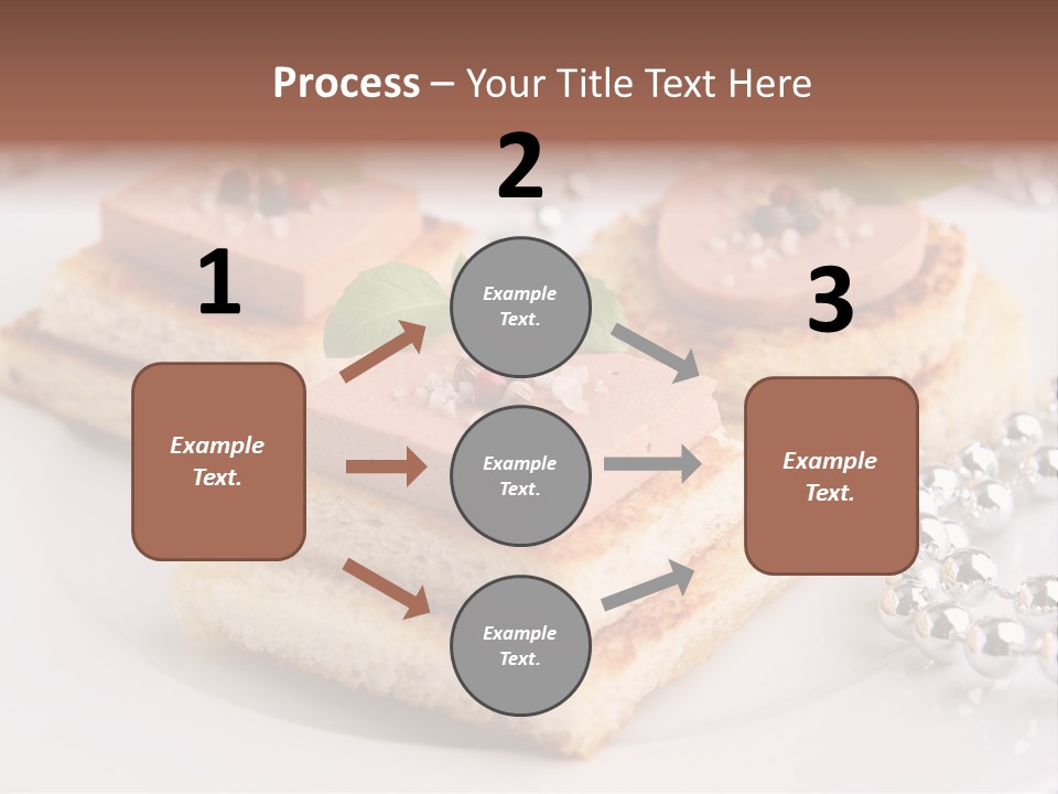 Buffet Christmas Restaurant PowerPoint Template