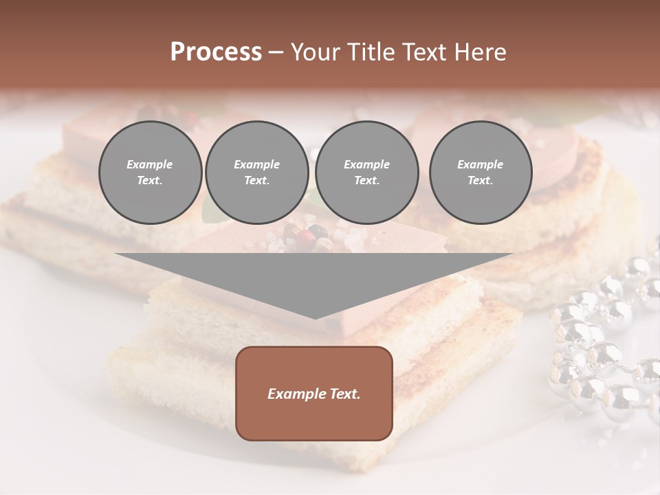 Buffet Christmas Restaurant PowerPoint Template