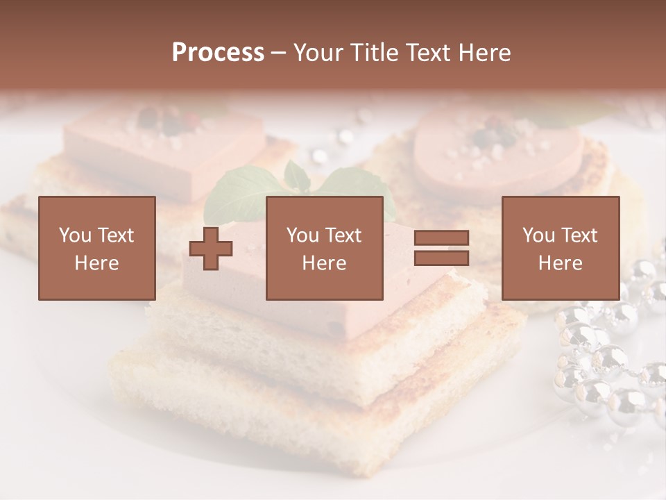 Buffet Christmas Restaurant PowerPoint Template