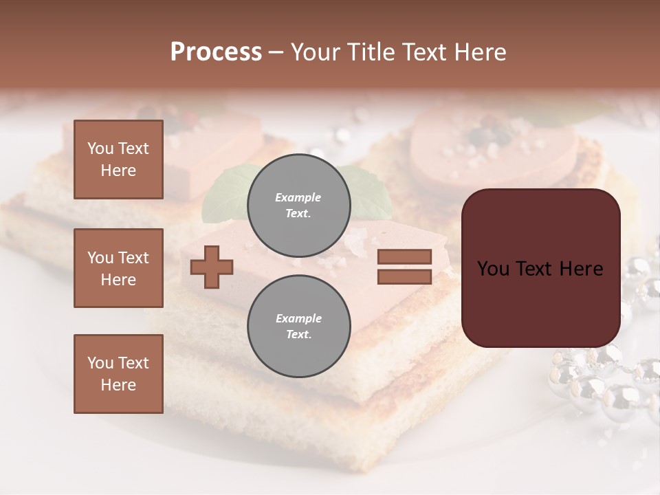 Buffet Christmas Restaurant PowerPoint Template