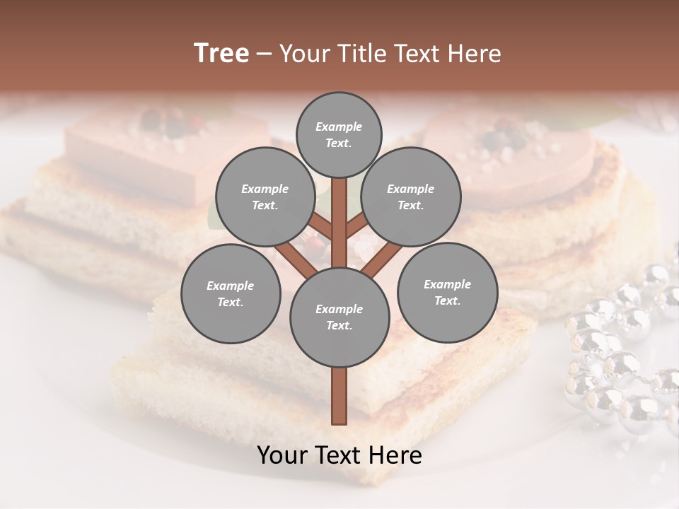 Buffet Christmas Restaurant PowerPoint Template