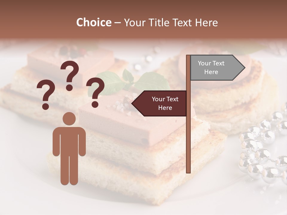 Buffet Christmas Restaurant PowerPoint Template