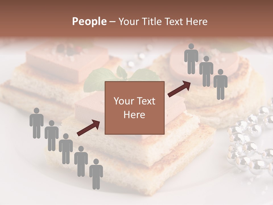 Buffet Christmas Restaurant PowerPoint Template