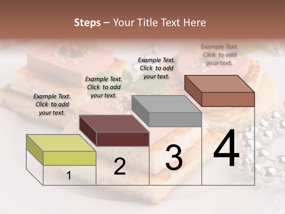 Buffet Christmas Restaurant PowerPoint Template