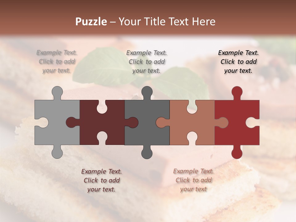 Goose Gras Gastronomy PowerPoint Template