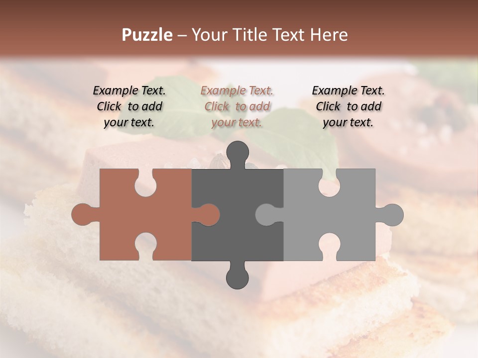 Goose Gras Gastronomy PowerPoint Template