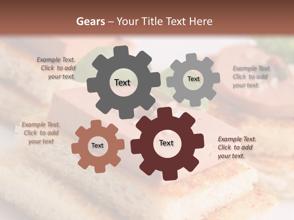 Goose Gras Gastronomy PowerPoint Template