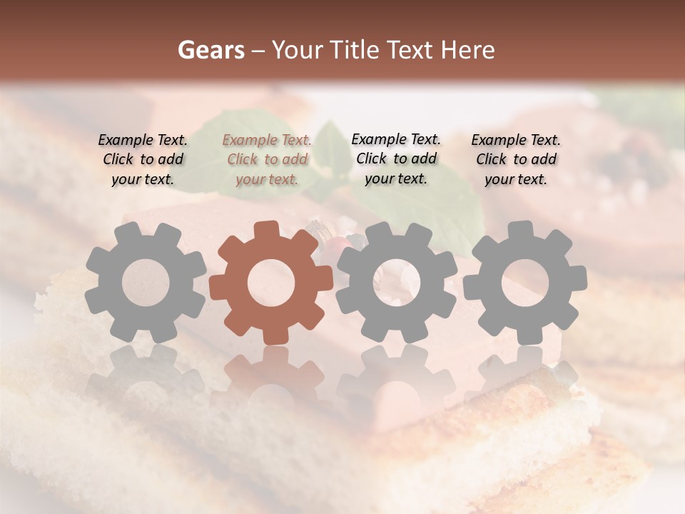 Goose Gras Gastronomy PowerPoint Template