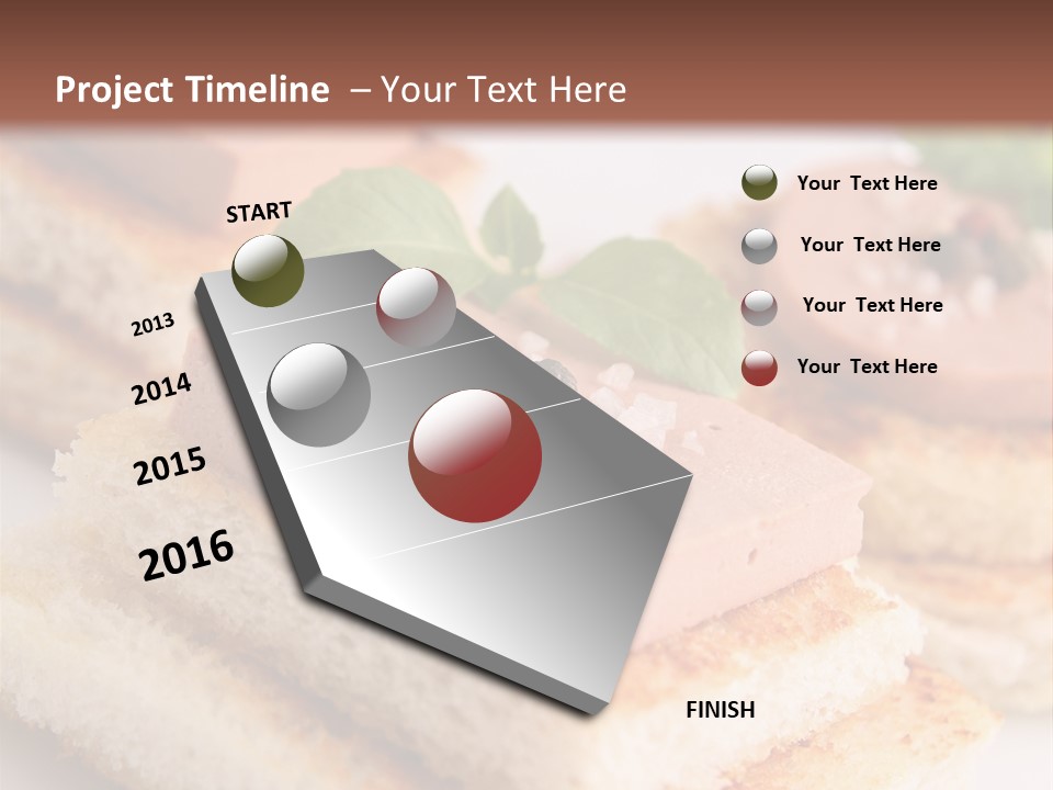 Goose Gras Gastronomy PowerPoint Template