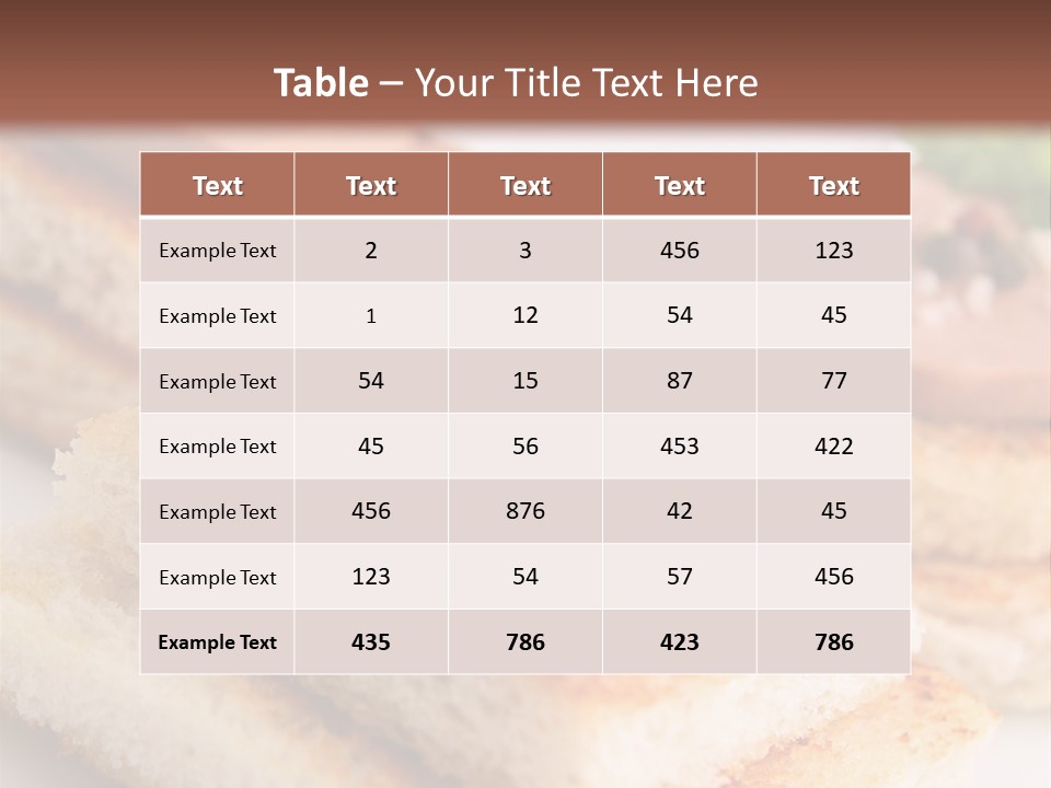 Goose Gras Gastronomy PowerPoint Template