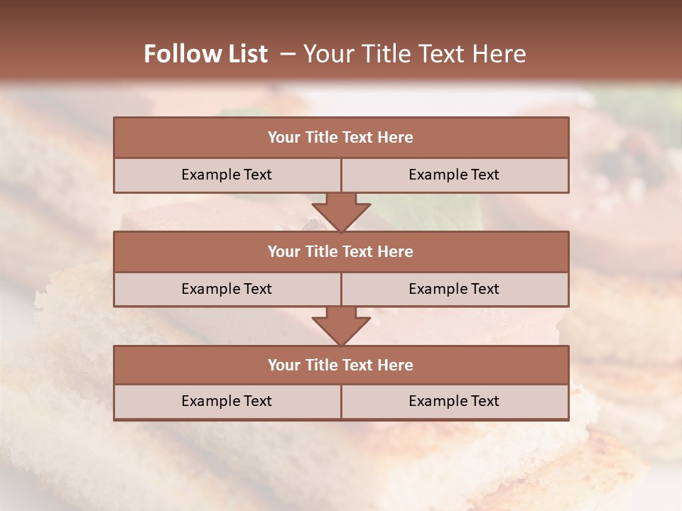 Goose Gras Gastronomy PowerPoint Template