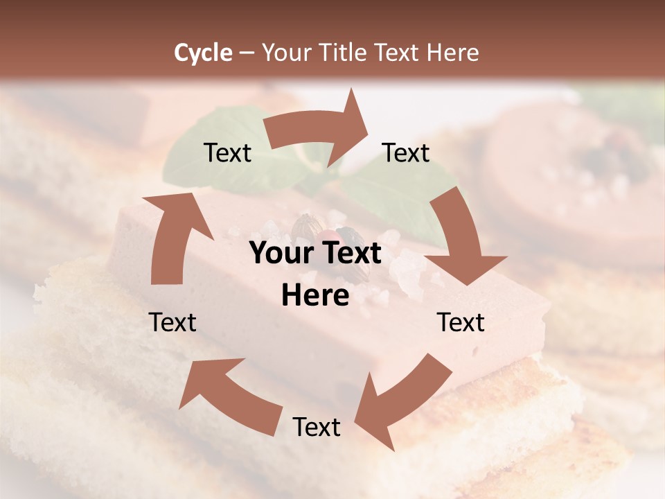 Goose Gras Gastronomy PowerPoint Template