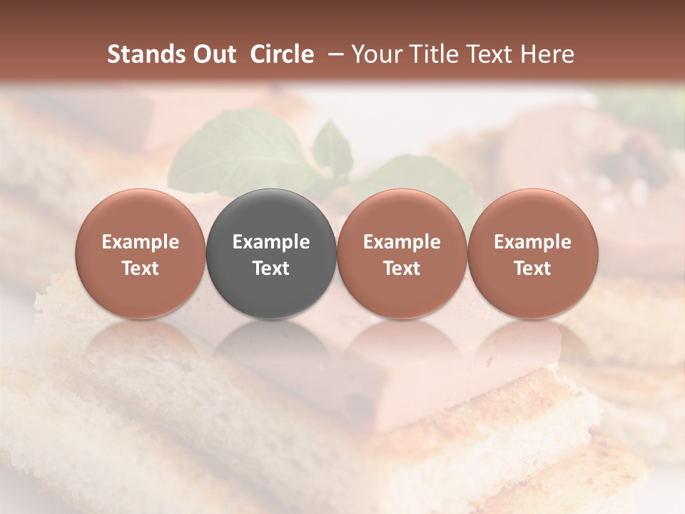 Goose Gras Gastronomy PowerPoint Template