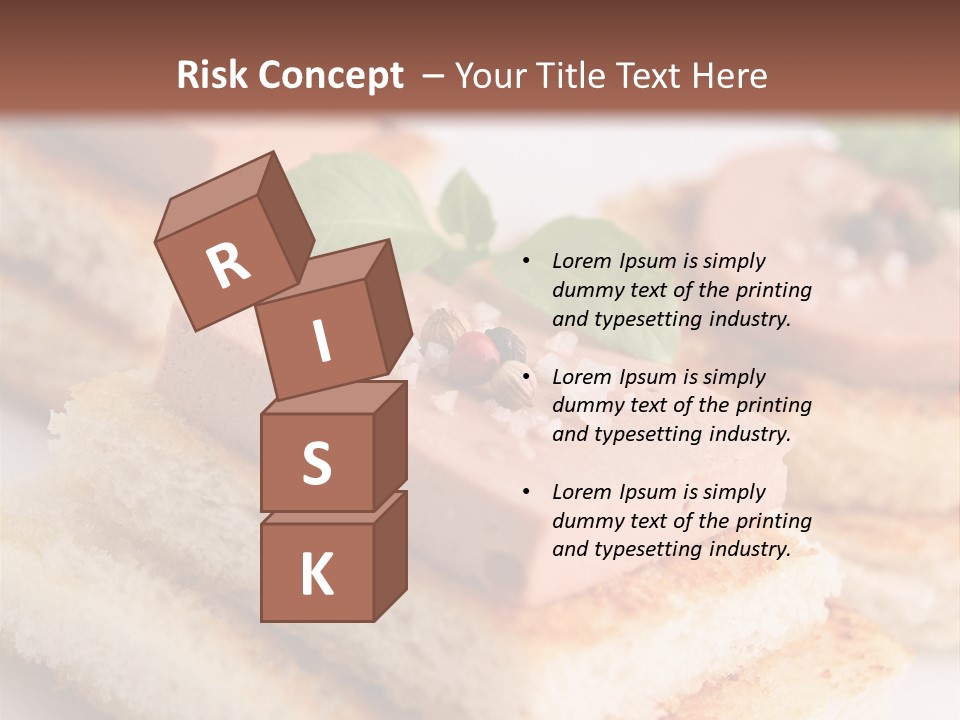 Goose Gras Gastronomy PowerPoint Template